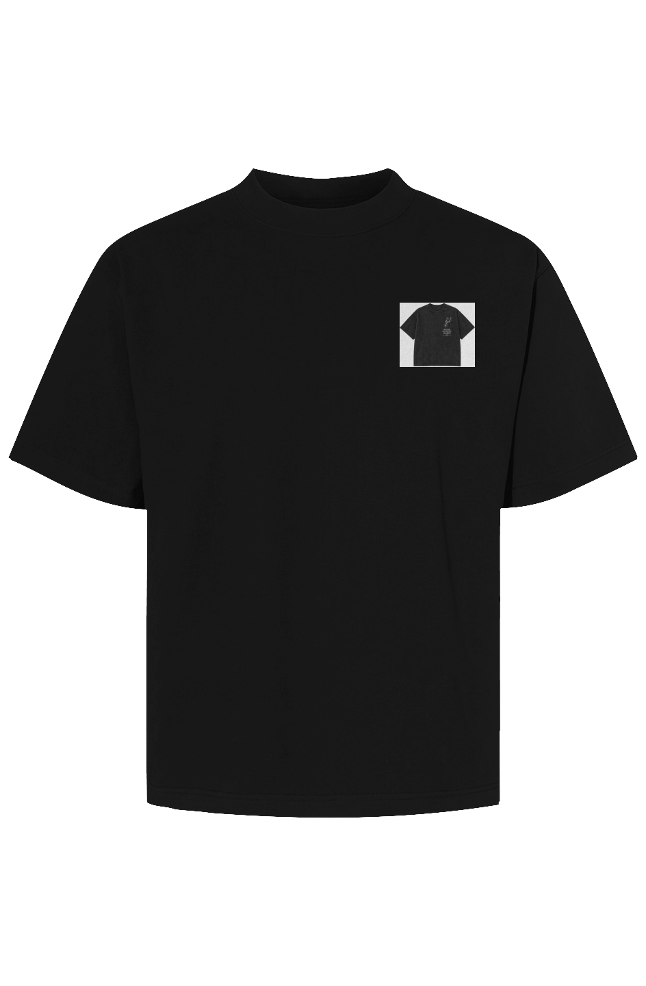 Mens Cropped Max Heavyweight Tee